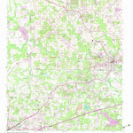 United States Geological Survey Austell, GA (1954, 24000-Scale) digital map