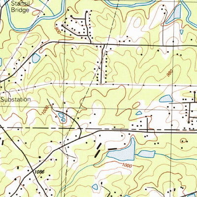 United States Geological Survey Austell, GA (1992, 24000-Scale) digital map