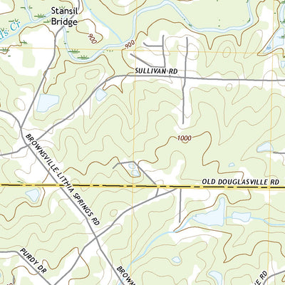 United States Geological Survey Austell, GA (2020, 24000-Scale) digital map