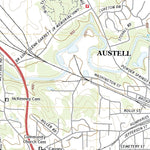 United States Geological Survey Austell, GA (2020, 24000-Scale) digital map