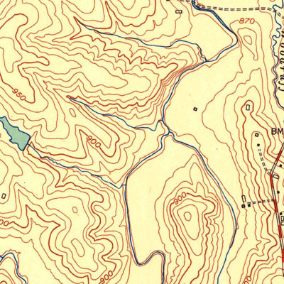 United States Geological Survey Austerlitz, KY (1952, 24000-Scale) digital map