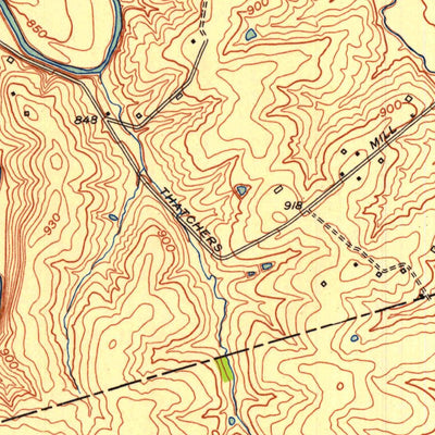 United States Geological Survey Austerlitz, KY (1952, 24000-Scale) digital map