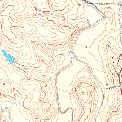 United States Geological Survey Austerlitz, KY (1965, 24000-Scale) digital map