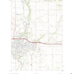 United States Geological Survey Austin East, MN (2022, 24000-Scale) digital map