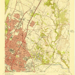 United States Geological Survey Austin East, TX (1954, 24000-Scale) digital map