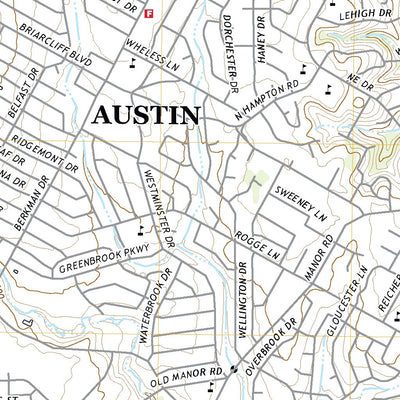 United States Geological Survey Austin East, TX (2022, 24000-Scale) digital map