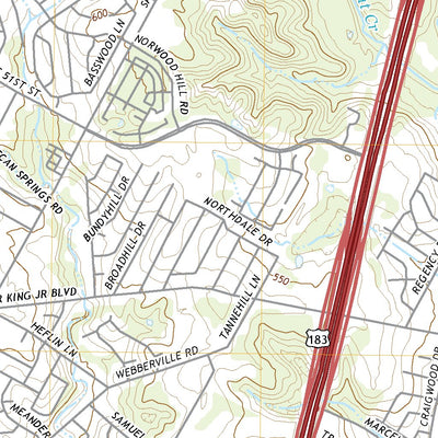 United States Geological Survey Austin East, TX (2022, 24000-Scale) digital map