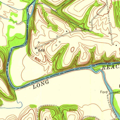 United States Geological Survey Austin, KY (1954, 24000-Scale) digital map