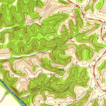 United States Geological Survey Austin, KY (1954, 24000-Scale) digital map