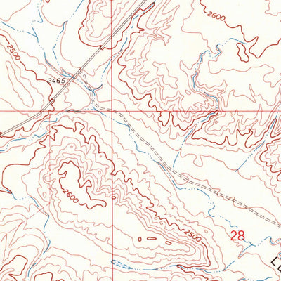 United States Geological Survey Austin Lake, MT (1968, 24000-Scale) digital map