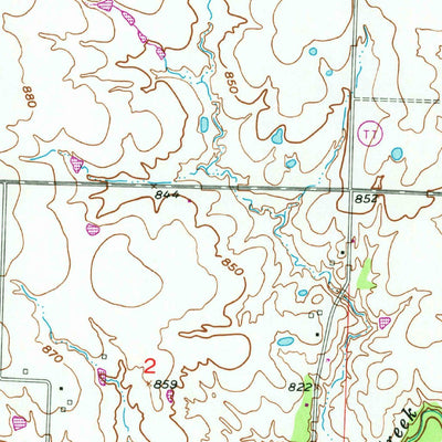 United States Geological Survey Austin, MO (1954, 24000-Scale) digital map
