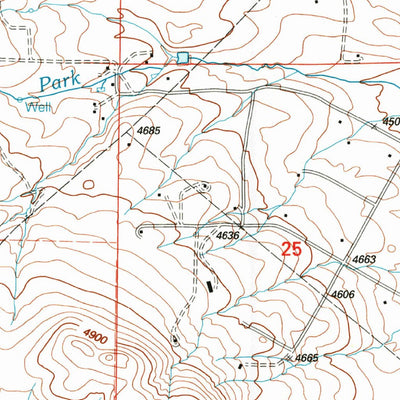 United States Geological Survey Austin, MT (2001, 24000-Scale) digital map
