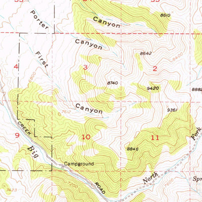 United States Geological Survey Austin, NV (1956, 62500-Scale) digital map