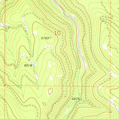 United States Geological Survey Austin, OR (1972, 24000-Scale) digital map