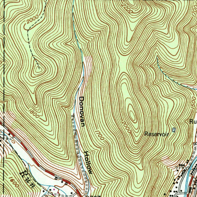 United States Geological Survey Austin, PA (1948, 24000-Scale) digital map