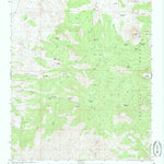United States Geological Survey Austin Peak, AZ (1968, 24000-Scale) digital map
