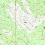 United States Geological Survey Austin Peak, AZ (1968, 24000-Scale) digital map