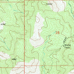 United States Geological Survey Austin Peak, AZ (1968, 24000-Scale) digital map