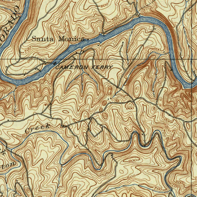 United States Geological Survey Austin, TX (1910, 125000-Scale) digital map