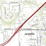 United States Geological Survey Austin West, MN (2022, 24000-Scale) digital map