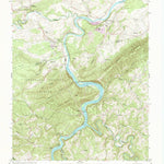 United States Geological Survey Austinville, VA (1965, 24000-Scale) digital map