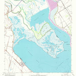 United States Geological Survey Austwell, TX (1952, 24000-Scale) digital map