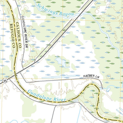 United States Geological Survey Austwell, TX (2022, 24000-Scale) digital map