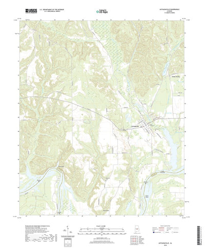 United States Geological Survey Autaugaville, AL (2020, 24000-Scale) digital map