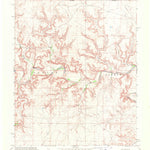 United States Geological Survey Autograph Cliff NW, OK-CO (1968, 24000-Scale) digital map