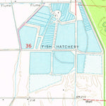 United States Geological Survey Auvergne, AR (1965, 24000-Scale) digital map