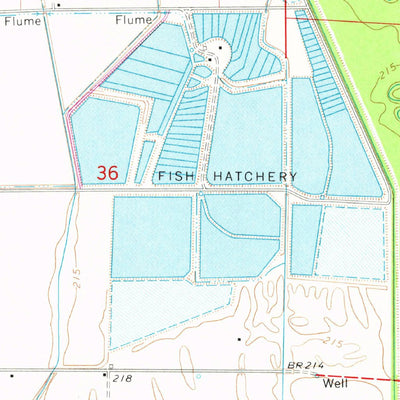 United States Geological Survey Auvergne, AR (1965, 24000-Scale) digital map