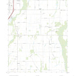 United States Geological Survey Auvergne, AR (2020, 24000-Scale) digital map