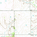 United States Geological Survey Auxvasse, MO (1972, 24000-Scale) digital map