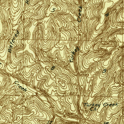 United States Geological Survey Ava, MO (1936, 48000-Scale) digital map