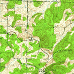 United States Geological Survey Ava, MO (1942, 62500-Scale) digital map