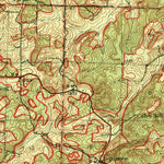 United States Geological Survey Ava, MO (1945, 62500-Scale) digital map
