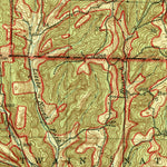 United States Geological Survey Ava, MO (1945, 62500-Scale) digital map