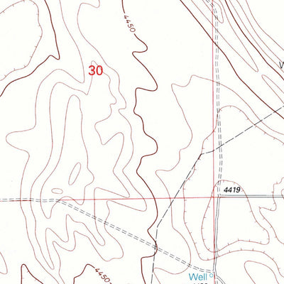 United States Geological Survey Avalo SE, CO (1997, 24000-Scale) digital map