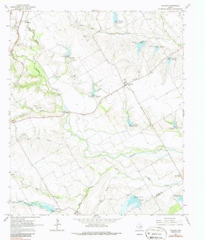 United States Geological Survey Avalon, TX (1965, 24000-Scale) digital map