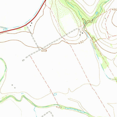United States Geological Survey Avalon, TX (1965, 24000-Scale) digital map
