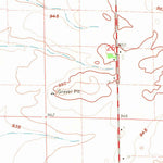 United States Geological Survey Avalon, WI (1961, 24000-Scale) digital map