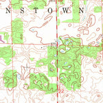 United States Geological Survey Avalon, WI (1961, 24000-Scale) digital map