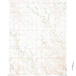 United States Geological Survey Avance SE, SD (1983, 24000-Scale) digital map