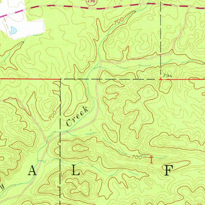 United States Geological Survey Avant, AR (1962, 24000-Scale) digital map