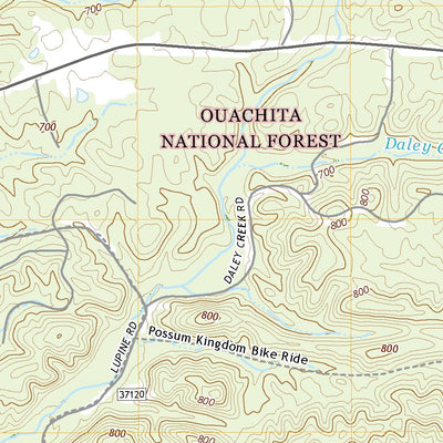 United States Geological Survey Avant, AR (2020, 24000-Scale) digital map