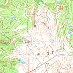United States Geological Survey Avant NW, OK (1966, 24000-Scale) digital map