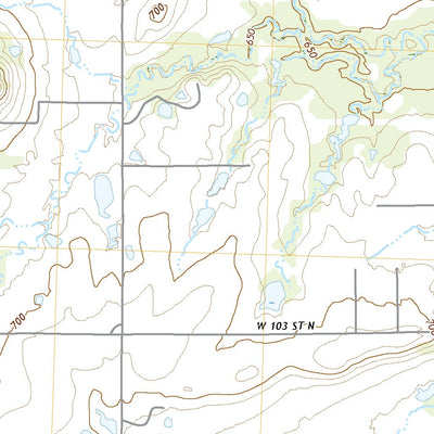 United States Geological Survey Avant SE, OK (2022, 24000-Scale) digital map