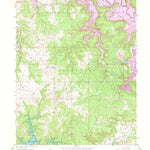 United States Geological Survey Avant SW, OK (1966, 24000-Scale) digital map
