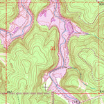 United States Geological Survey Avant SW, OK (1966, 24000-Scale) digital map
