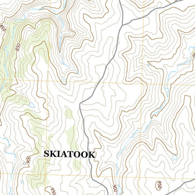 United States Geological Survey Avant SW, OK (2022, 24000-Scale) digital map